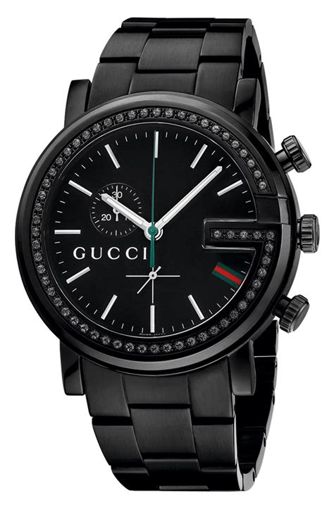 gucci g chrono watch with diamonds|gucci watch g chrono edition.